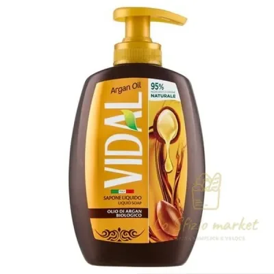 VIDAL SAPONE LIQUIDO OLIO ARGAN EROGATORE 300ML