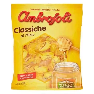 AMBROSOLI CARAMELLE CLASSICHE AL MIELE 135GR