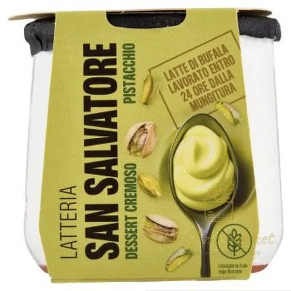 SAN SALVATORE BUFFALO MILK PISTACHIO DESSERT 120G