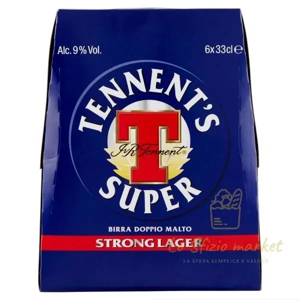 Tennent's Super Beer 6x33cl