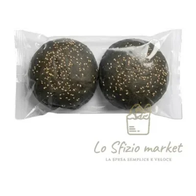 FROLSI PANINI GOURMET MAXI BUNS BLACK 2X100GR