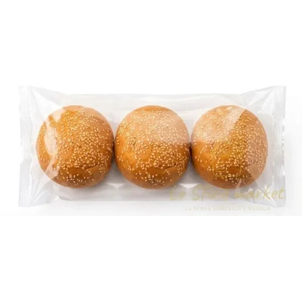 FROLSI FLUFFY MINI BUNS WITH SESAME 3X67G