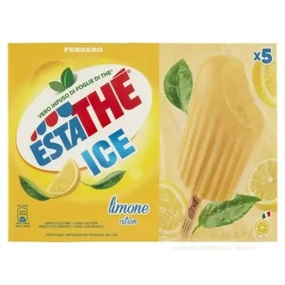 FERRERO ESTATHE ICE LEMON POPSICLES 5X70GR