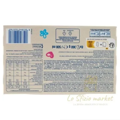 SAMMONTANA ICE CREAM SNACK CEREAL COOKIE 8X45GR