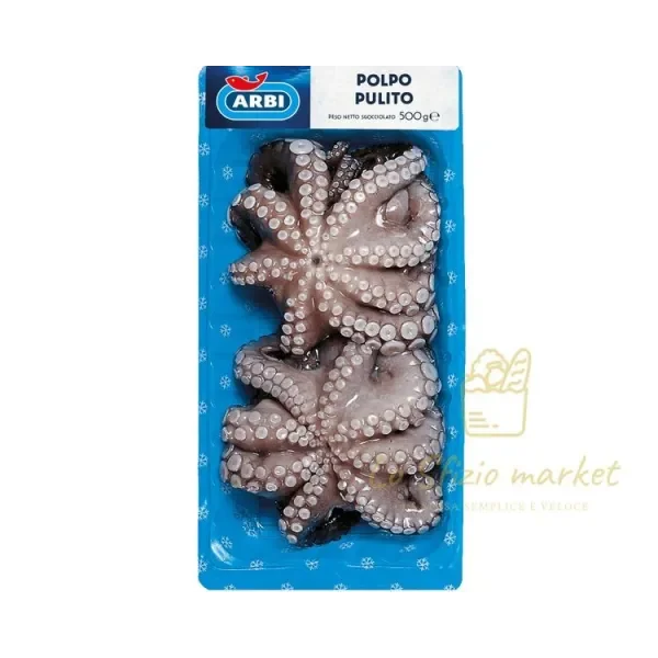 ARBI POLPO PULITO 400GR