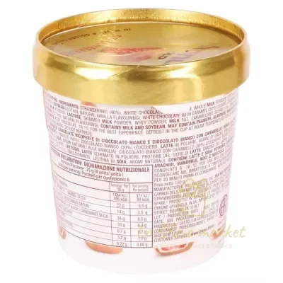 FRANUI FRAGOLE CIOCCOLATO BIANCO CARAMELLO 150GR