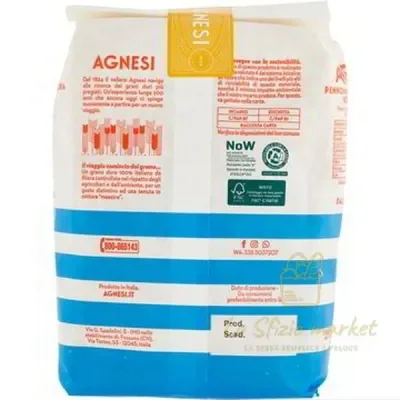 AGNESI RIGATISSIME PENNONI DOPPIA RIGATURA 500GR