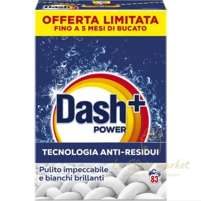 DASH DETERGENT POWDER 83 SCOOPS 4.150KG