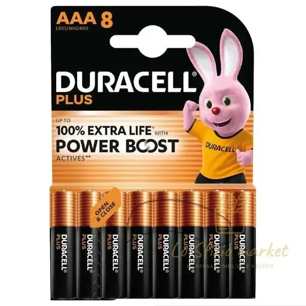 DURACELL BATTERIE POWER BOOST MINISTILO AAA X8PZ