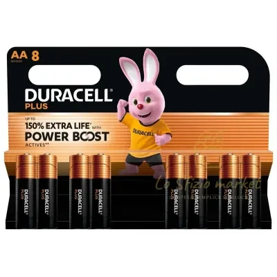 DURACELL POWER BOOST AA BATTERIES 8-PACK