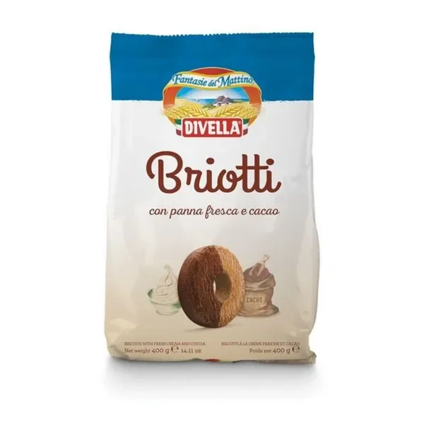 DIVELLA BRIOTTI COOKIES 400G