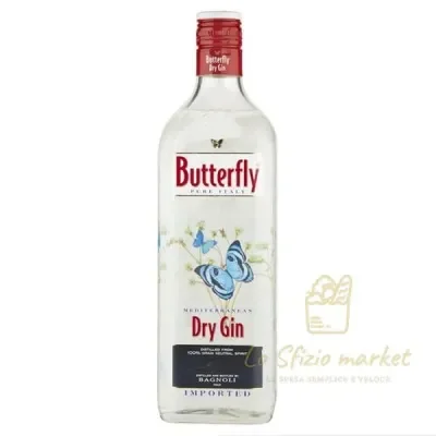 BUTTERFLY DRY GIN 1LT