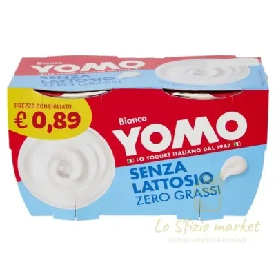 YOMO YOGURT NATURALE 0.1% 2X125GR