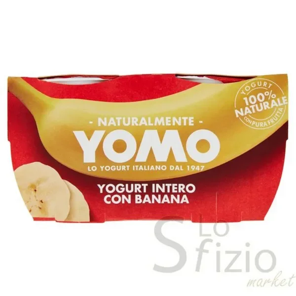 YOMO YOGURT BANANA 2X125GR