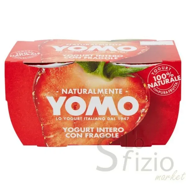 YOMO STRAWBERRY YOGURT 2X125G