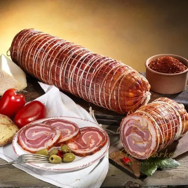 BASILE SPICY ROLLED PANCETTA