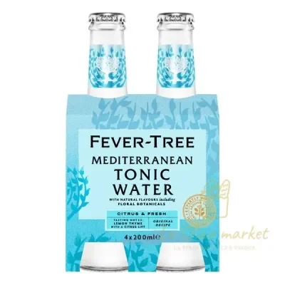 FEVER TREE MEDITERRANEAN TONIC WATER 4X20CL
