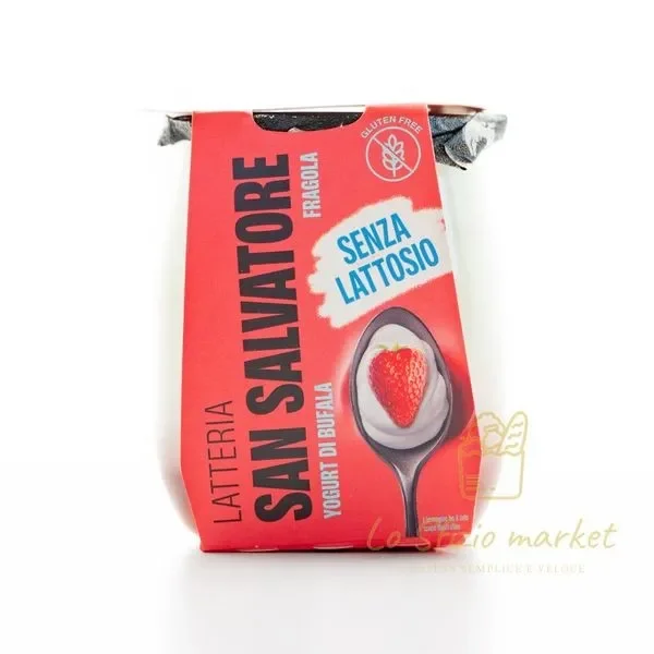 San Salvatore Buffalo Milk Yogurt with Strawberry 110g