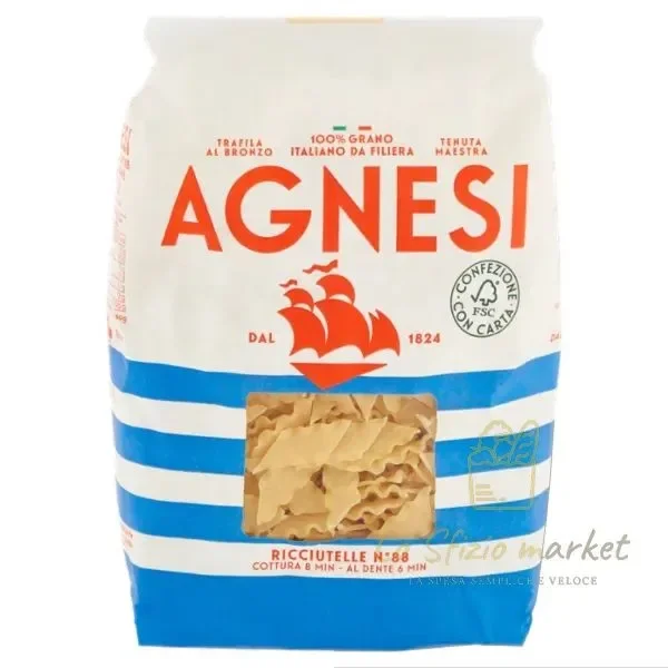 AGNESI PASTA RICCIUTELLE N 88 500GR