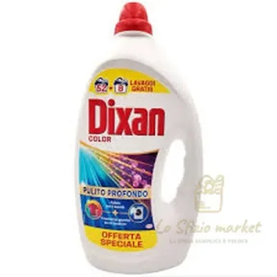 DIXAN DETERGENTE LIQUIDO COLOR 52+8LAV 2,7LT