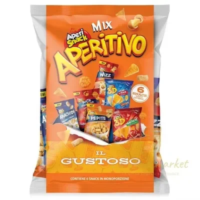 APERISNACK MIX APERITIVO MULTIPACK GUSTOSO X6PZ