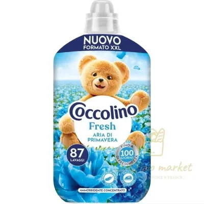 Coccolino Concentrated Fabric Softener Spring Fresh 76 Washes XXL 1.175L