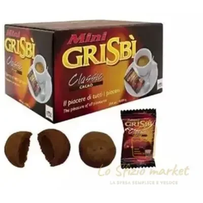 VICENZI GRISBI MINI KG1 CHOCO 200 MONO PORZIONE