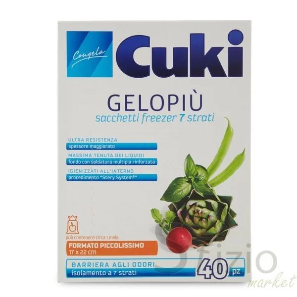 Cuki Gelo Piu' Size 40 Small Format