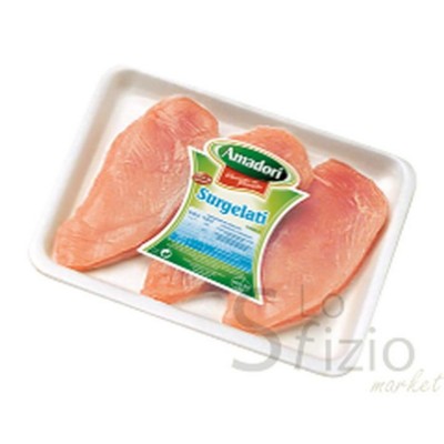 AMADORI PETTO DI POLLO A FETTE SURGELATO - Home, Surgelati e Gelati, Surgelati, Carne surgelata