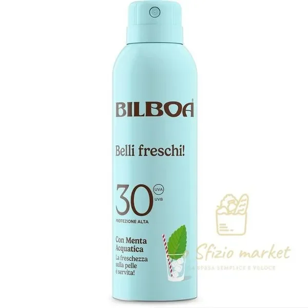 BILBOA BELLI FRESCHI PROTECTIVE MINT SPRAY SPF30 150ML