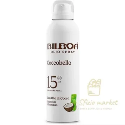 BILBOA COCCOBELLO OLIO SPRAY PROTEZIONE SPF15 150M