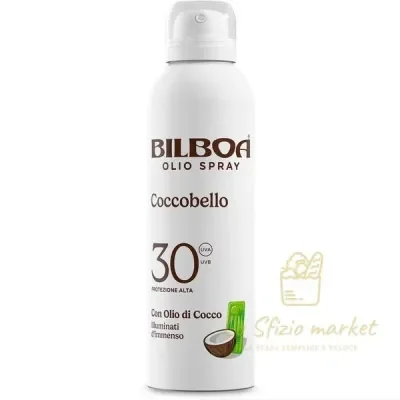 BILBOA COCCOBELLO OLIO SPRAY PROTEZIONE SPF30 150M
