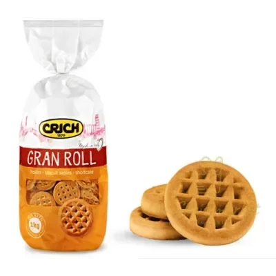 CRICH GRAN ROLL SHORTBREAD BISCUITS 1KG | Lo Sfizio market