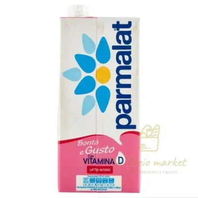 PARMALAT WHOLE UHT MILK BRICK WITH CAP 1LT | Lo Sfizio market