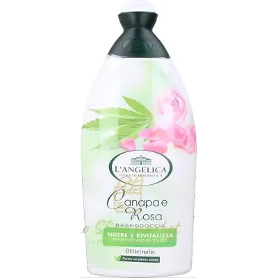 L'ANGELICA HEMP & ROSE FOAM BATH 500ML | Lo Sfizio market
