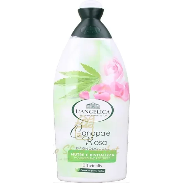L'ANGELICA HEMP & ROSE FOAM BATH 500ML