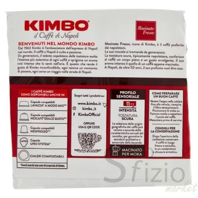 KIMBO CAFFE' MACINATO FRESCO 500GR