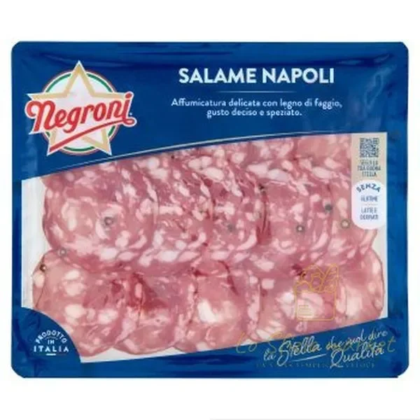 NEGRONI SALAME NAPOLI AFFETTATO 80GR