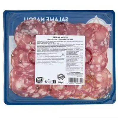 NEGRONI SALAME NAPOLI AFFETTATO 80GR