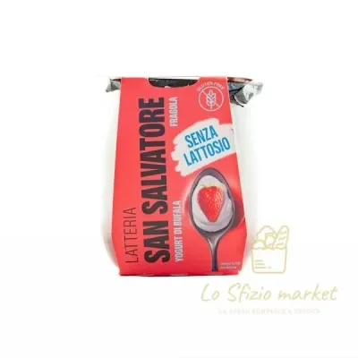 San Salvatore Buffalo Milk Yogurt with Strawberry 110g