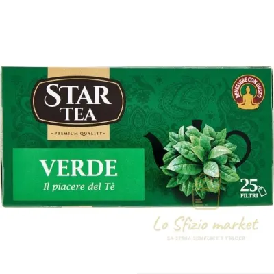 Star Green Tea 25 Tea Bags | Lo Sfizio market