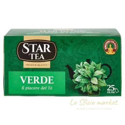 Star Green Tea 25 Tea Bags | Lo Sfizio market