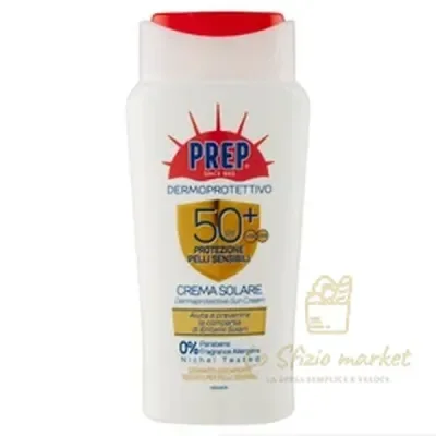 PREP LATTE SOLARE SPF50+ PELLI SESIBILI 200ML Creme Abbronzanti | Lo S