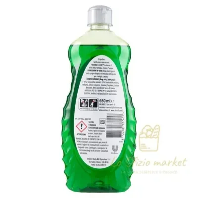 SVELTO DISHWASHING LIQUID TITANIUM LEMON 650ML | Lo Sfizio market
