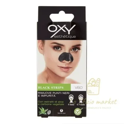 OXY BLACK FACE STRIPS 8 PATCHES | Lo Sfizio market