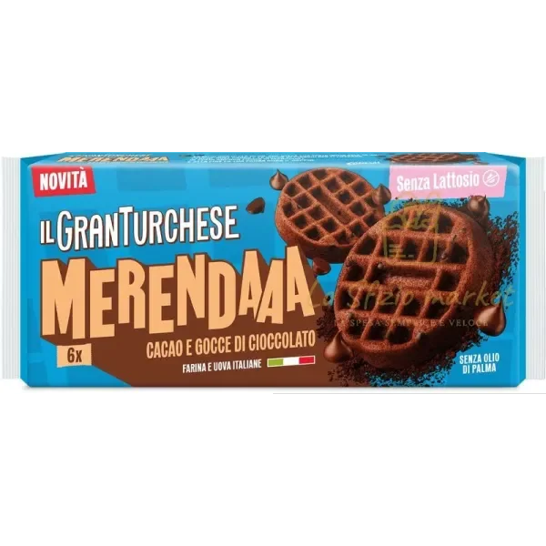COLUSSI GRANTURCHESE COCOA & CHOCOLATE CHIPS SNACK 2 PACK