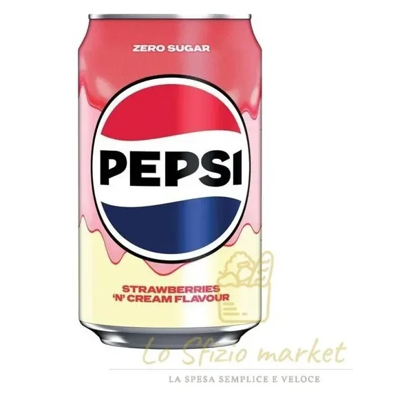 PEPSI STRAWBERRY N CREAM 33CL