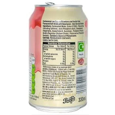 PEPSI STRAWBERRY N CREAM 33CL | Lo Sfizio market