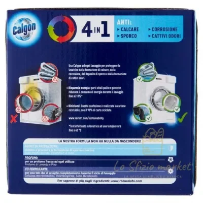 CALGON TABS ANTICALCARE 4IN115PZ