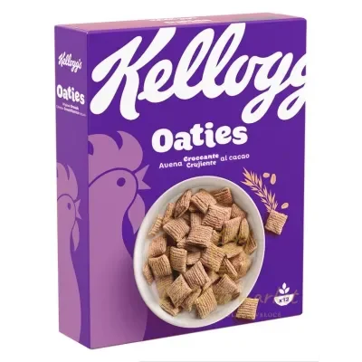 KELLOGG'S OATIES OAT AND CHOCOLATE CEREALS 360G | Lo Sfizio market